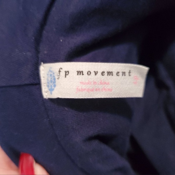 Free People FP Movement, Women's Off the Record Soft Hoodie, - Picture 6 of 6